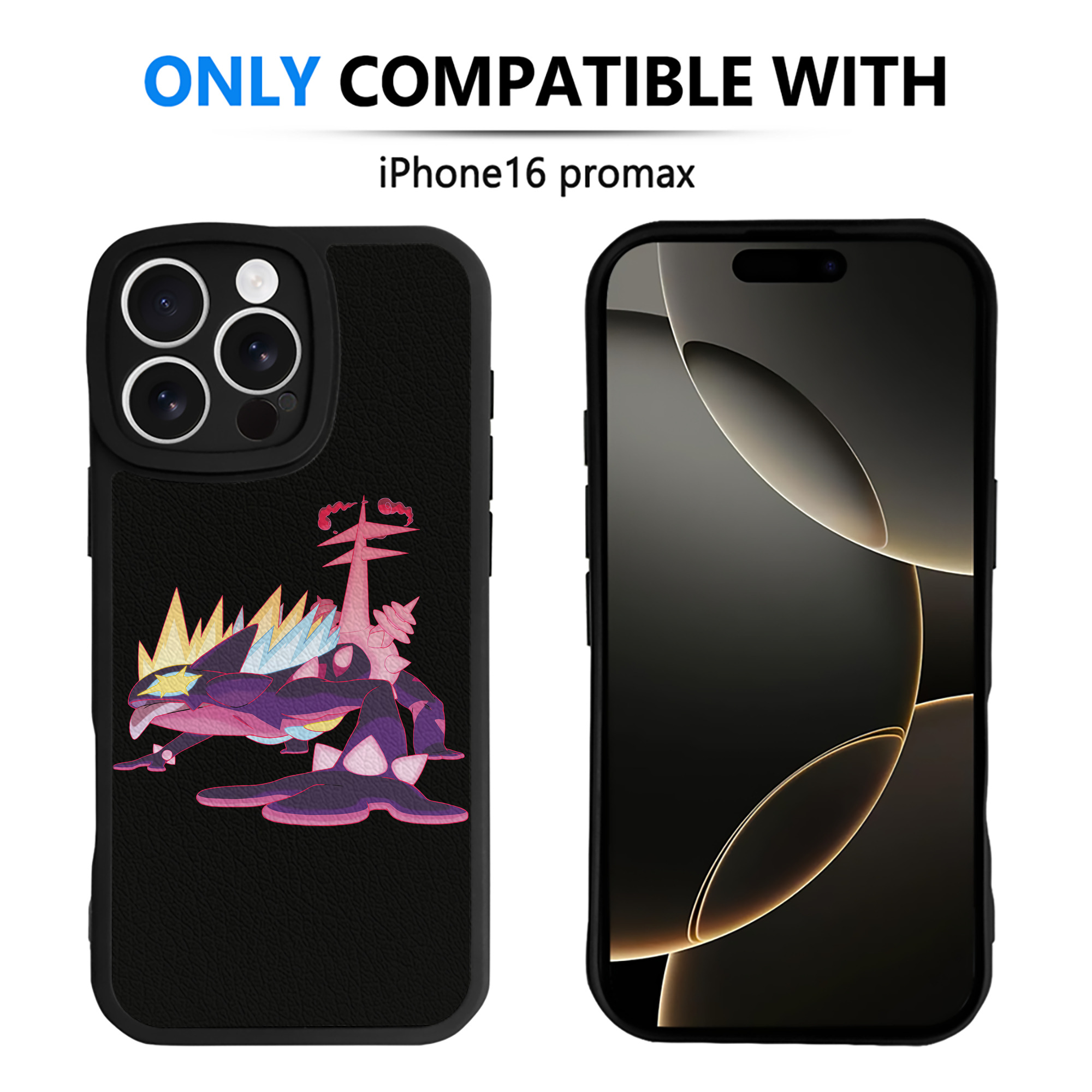 （画像用） ポケットモンスター Pokémon 【iPhone 16シリーズ対応】シリコンスマホケース（レザー調） 材質：シリコン
